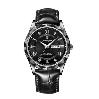 Brody | Raffineret Læder Quartz Ur | 40mm