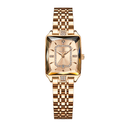 Melody | Moderne quadratische Damenuhr | 25 mm