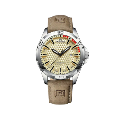 Arvion | Klassisk Herre Kvarts Læderur | 45mm