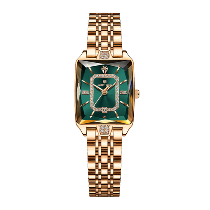 Melody | Moderne quadratische Damenuhr | 25 mm