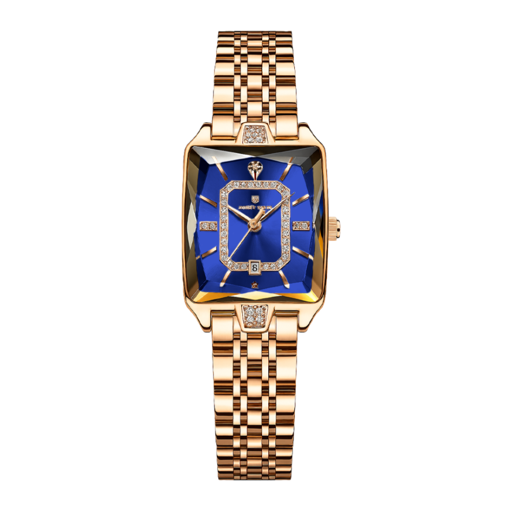 Melody | Moderne quadratische Damenuhr | 25 mm