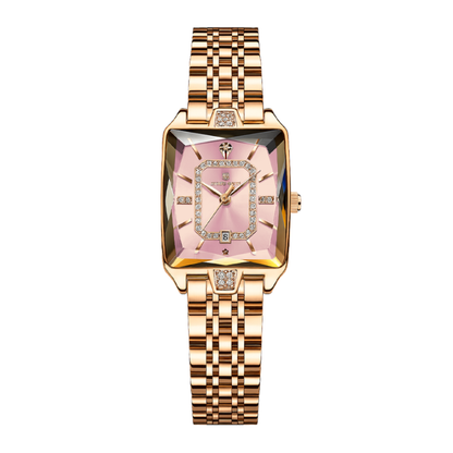 Melody | Moderne quadratische Damenuhr | 25 mm