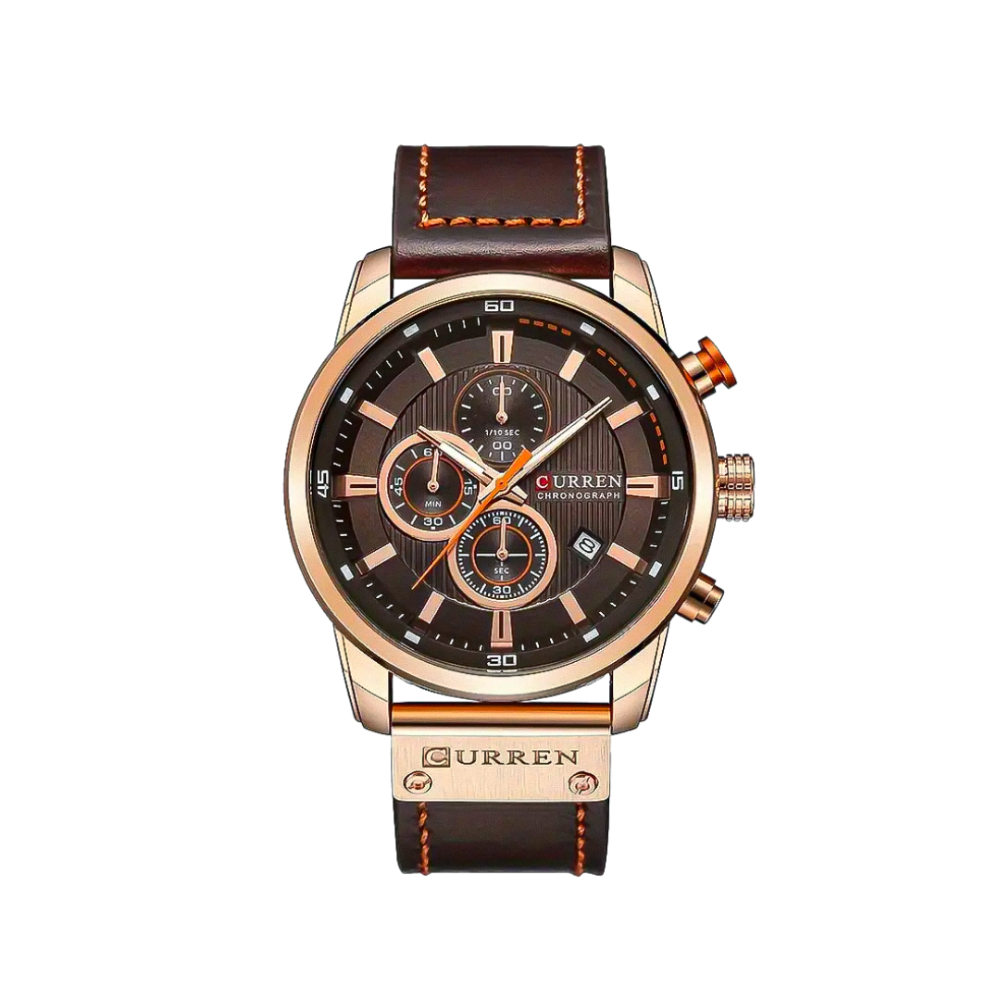 Axton | Multifunktionelt Kronograf Armbåndsur | 46mm