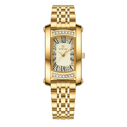 Adeline | Elegante Damenuhr mit funkelnden Kristalldetails | 36 mm