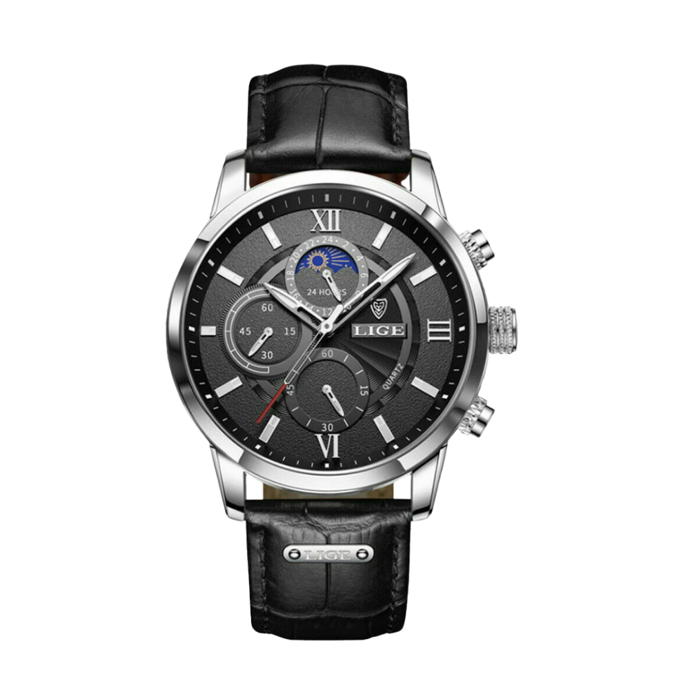 Darian | Sport Chrono Læderur til Mænd | 43mm