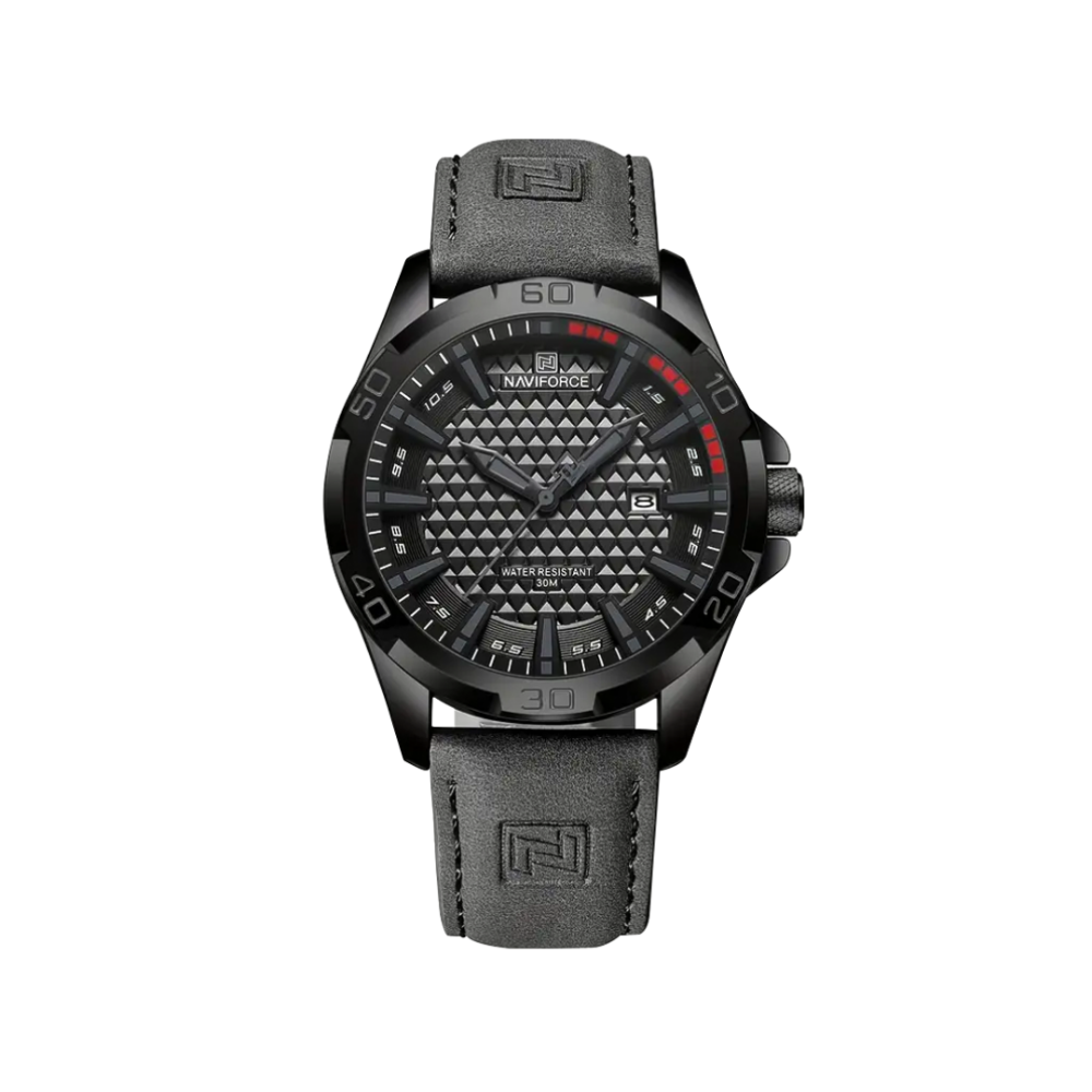 Arvion | Klassisk Herre Kvarts Læderur | 45mm