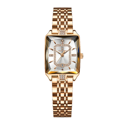 Melody | Moderne quadratische Damenuhr | 25 mm