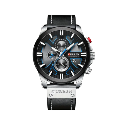 Grayson | Herre Multifunktionelt Selvlysende Quartz Ur | 49mm