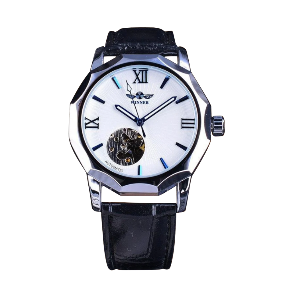 Adrian | Klassisk Skelet Mekanisk Ur | 42mm