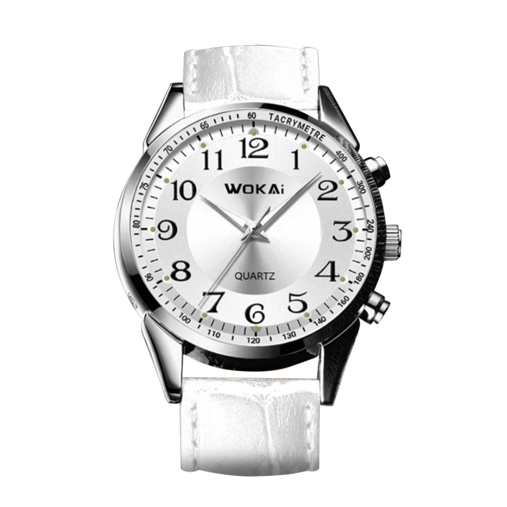 Jerick | Moderne Herrenuhr mit Rennsport-Charakter und Lederarmband | 40 mm