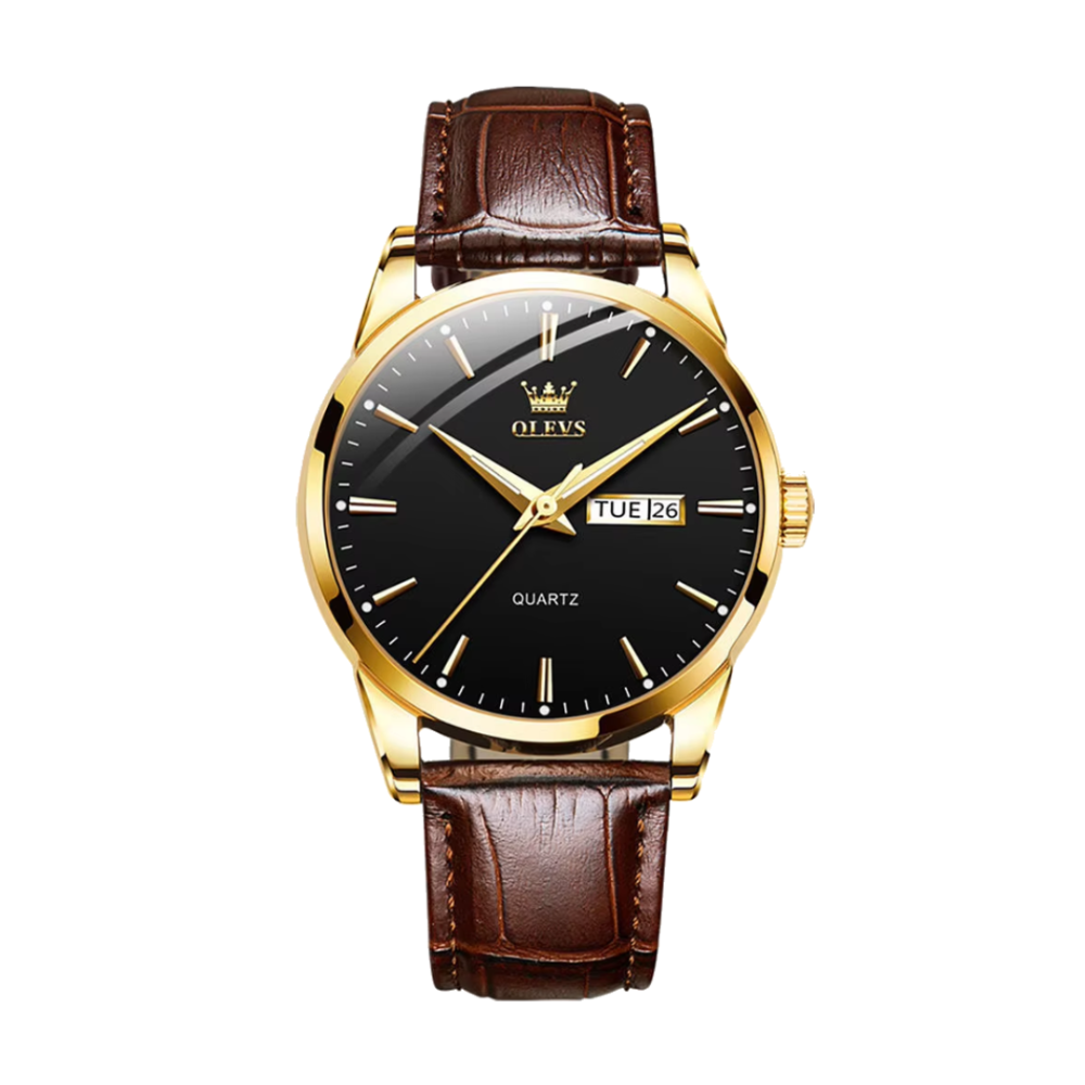 Darin | Klassisk Herreur i Heritage Quartz | 39mm