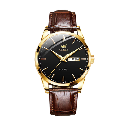 Darin | Klassisk Herreur i Heritage Quartz | 39mm