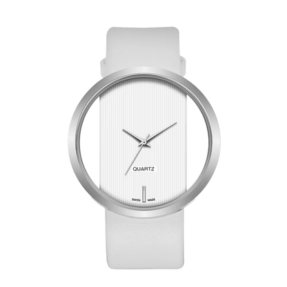 Selina | Dame Transparent Minimalistisk Quartz Ur | 40mm