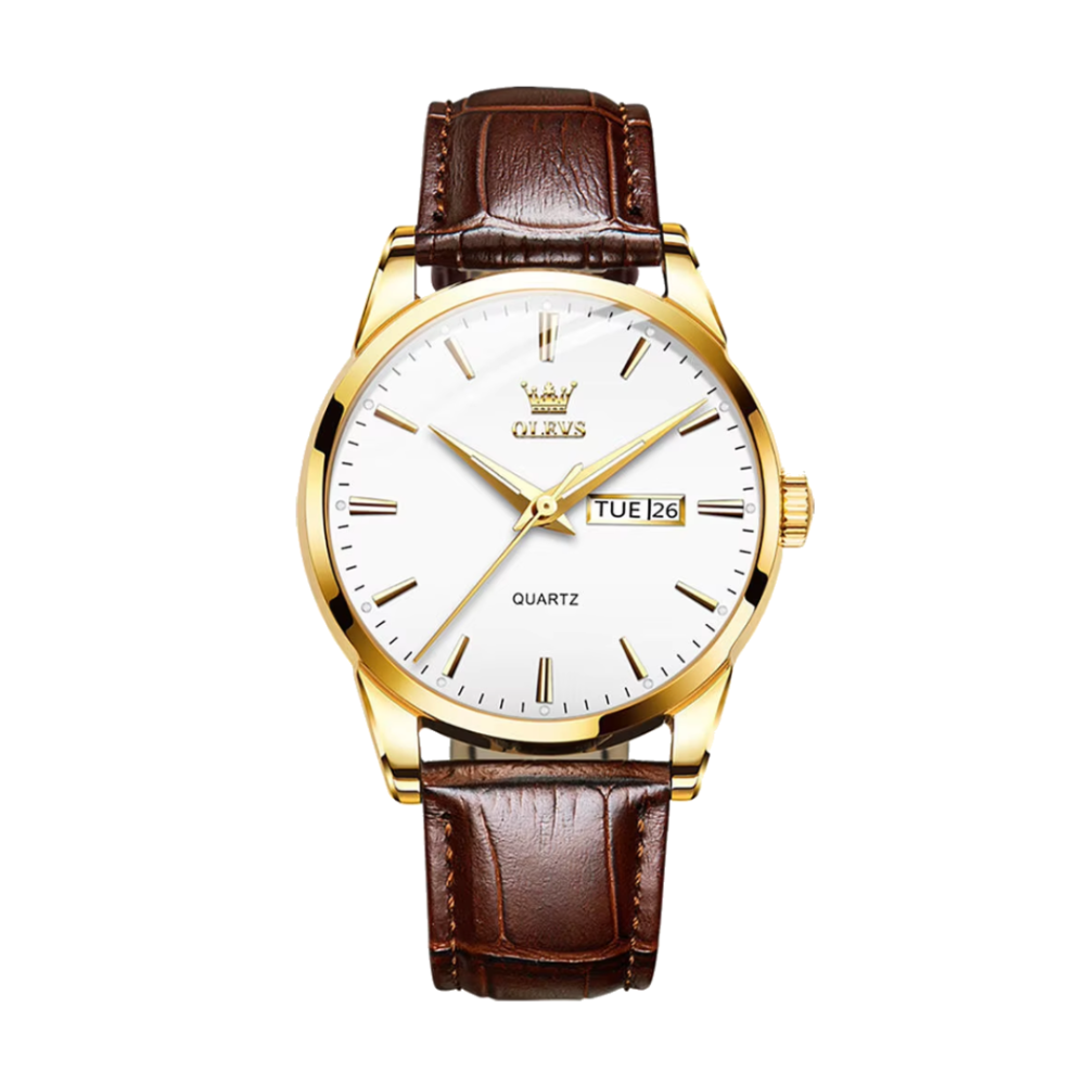 Darin | Klassisk Herreur i Heritage Quartz | 39mm