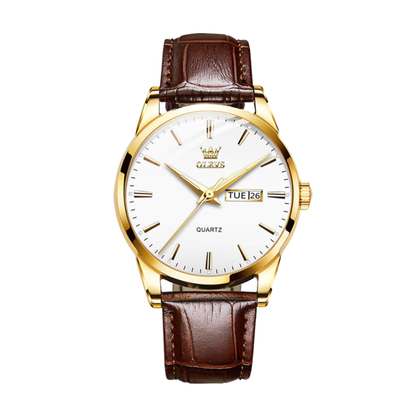 Darin | Klassisk Herreur i Heritage Quartz | 39mm