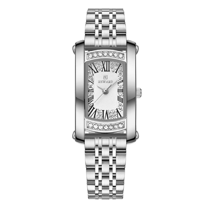 Adeline | Elegante Damenuhr mit funkelnden Kristalldetails | 36 mm