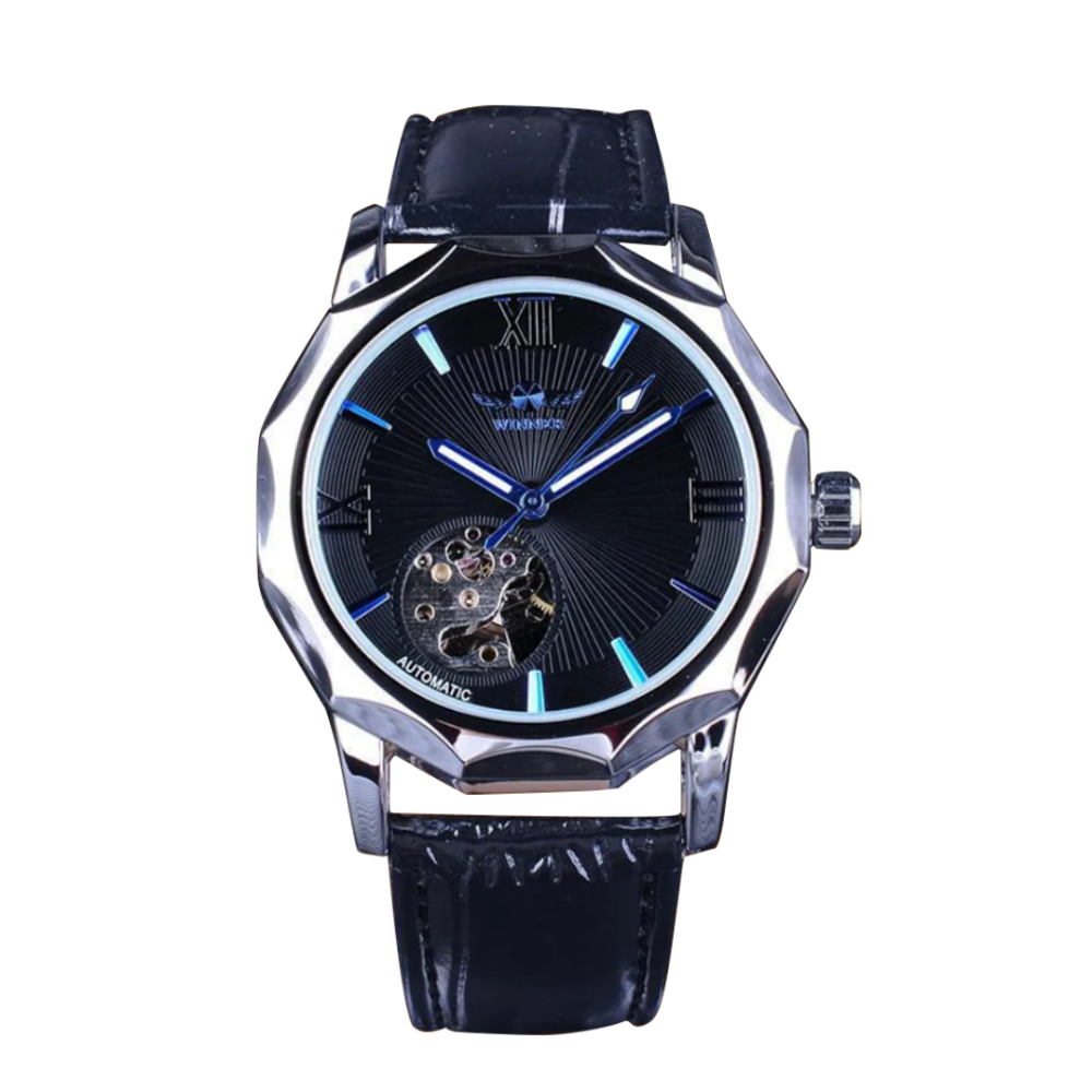 Adrian | Klassisk Skelet Mekanisk Ur | 42mm