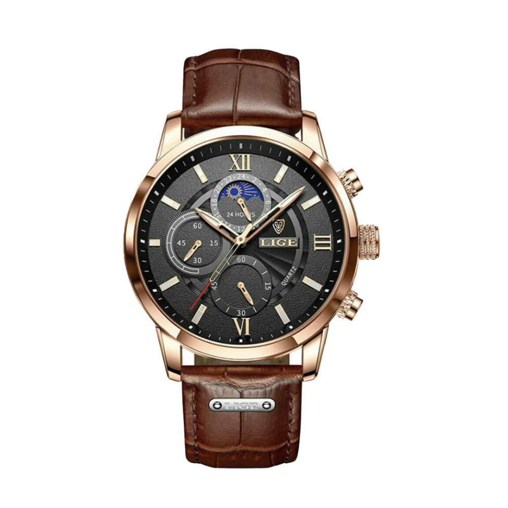 Darian | Sport Chrono Læderur til Mænd | 43mm