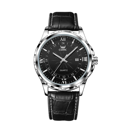 Maverick | Kronograf Læderarmbåndsur til Mænd | 40mm