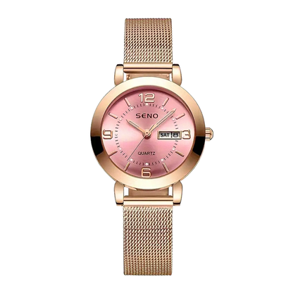 Elizabeth | Elegante Uhr mit Mesh-Armband | 28 mm