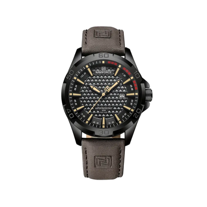 Arvion | Klassisk Herre Kvarts Læderur | 45mm