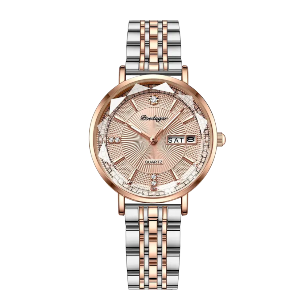 Patricia | Luxury Two-Tone Crystal Ur | 32mm