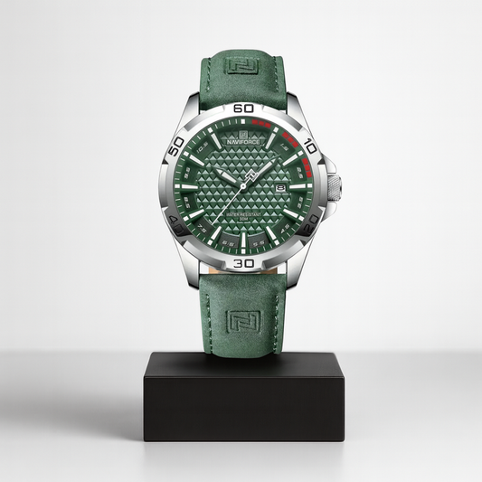 Arvion | Klassisk Herre Kvarts Læderur | 45mm