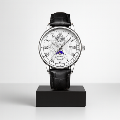 Julian | Global Voyager Mondphasen-Herrenuhr | 40 mm