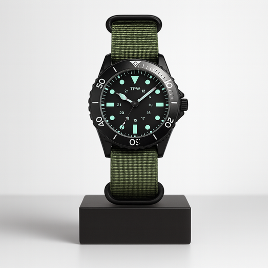 Wilson| Klassisk Ur med Selvlysende Markeringer | 41mm