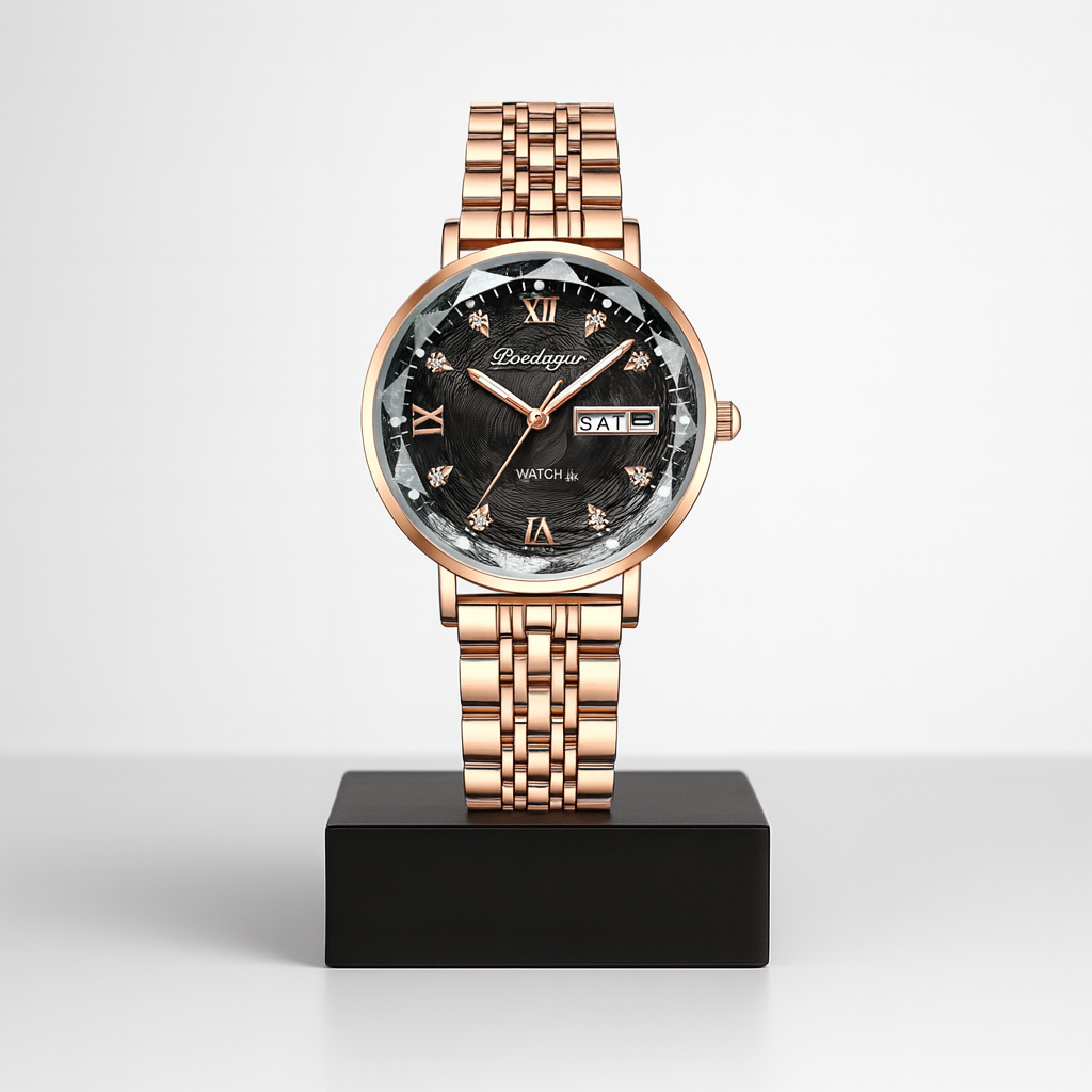 Alisha | Elegante Damenuhr mit feinen Details | 29 mm