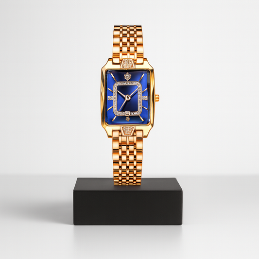 Melody | Moderne quadratische Damenuhr | 25 mm