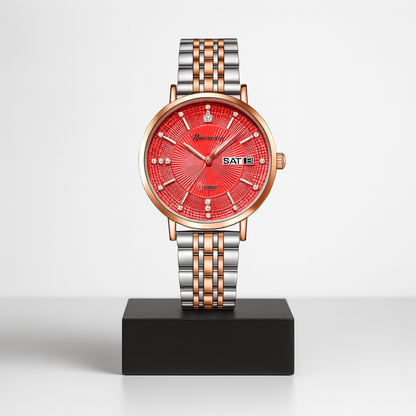 Patricia | Luxury Two-Tone Crystal Ur | 32mm