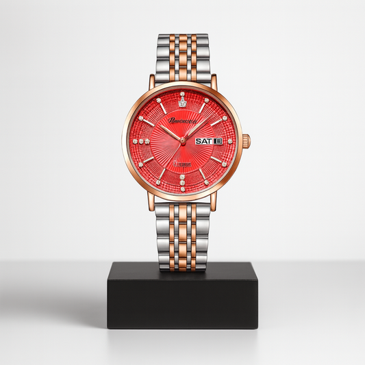 Patricia | Luxury Two-Tone Crystal Ur | 32mm