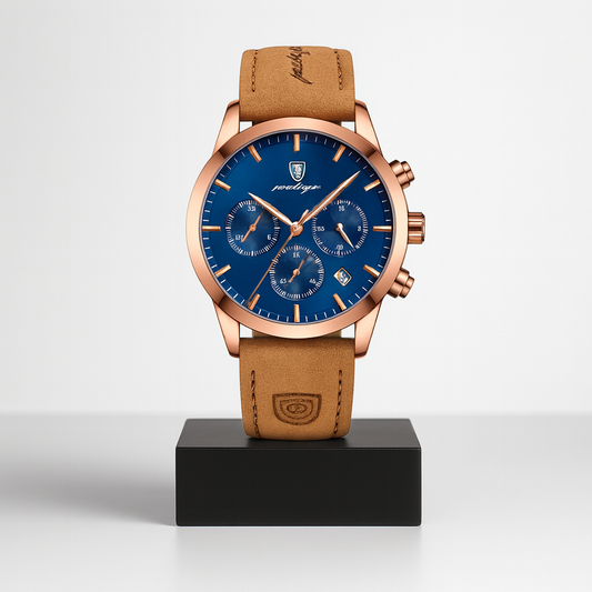 Harlan | Herre Multifunktion Kronograf Kvartsur | 42mm