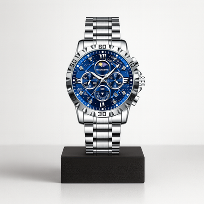 Rex | Chrono Steel Herreur til Mænd | 43mm