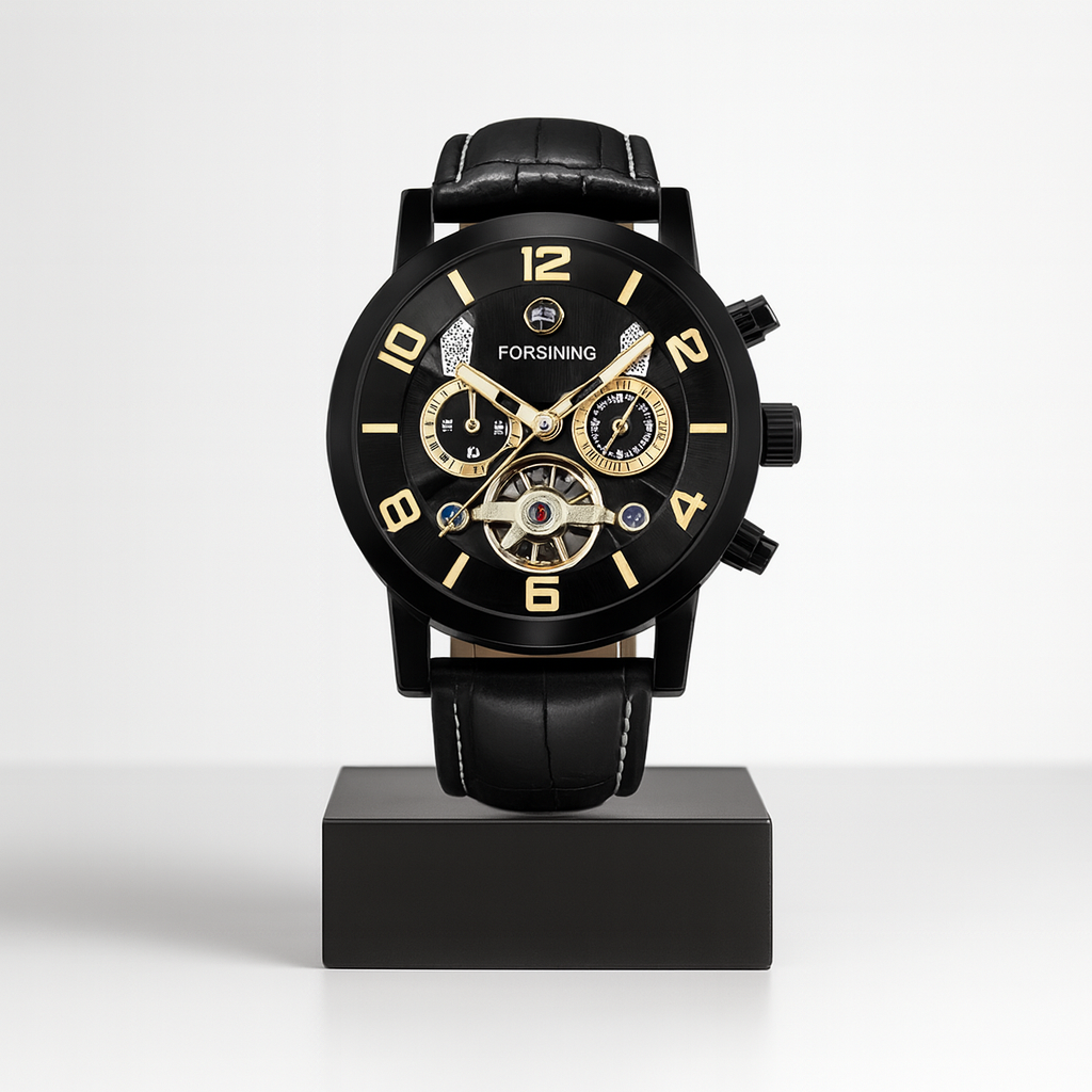 Auron | Prestige Tourbillon Mekanisk Herreur | 46mm