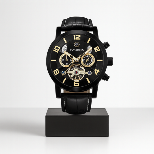 Auron | Prestige Tourbillon Mekanisk Herreur | 46mm