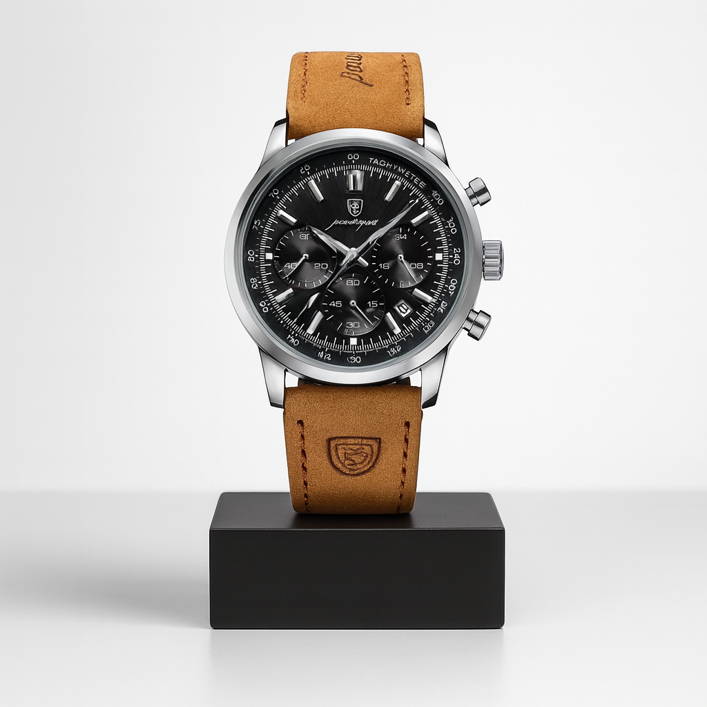 Elias | Moderne Herreur med Multifunktionskronograf | 41mm