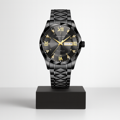 Sean | Multifunktionales Armband aus rustikalem Stahl | 40 mm