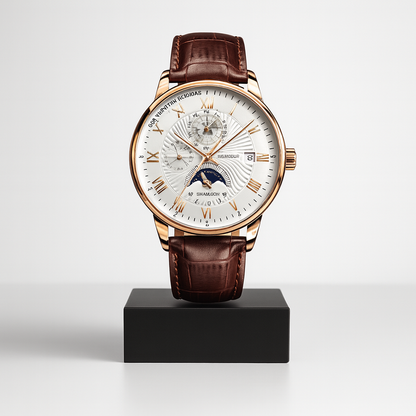 Lorenzo | Modernes, schlankes Quarz-Uhr | 40 mm