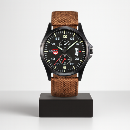 Grayson | Militärischer Feld-Chronograph | 40 mm