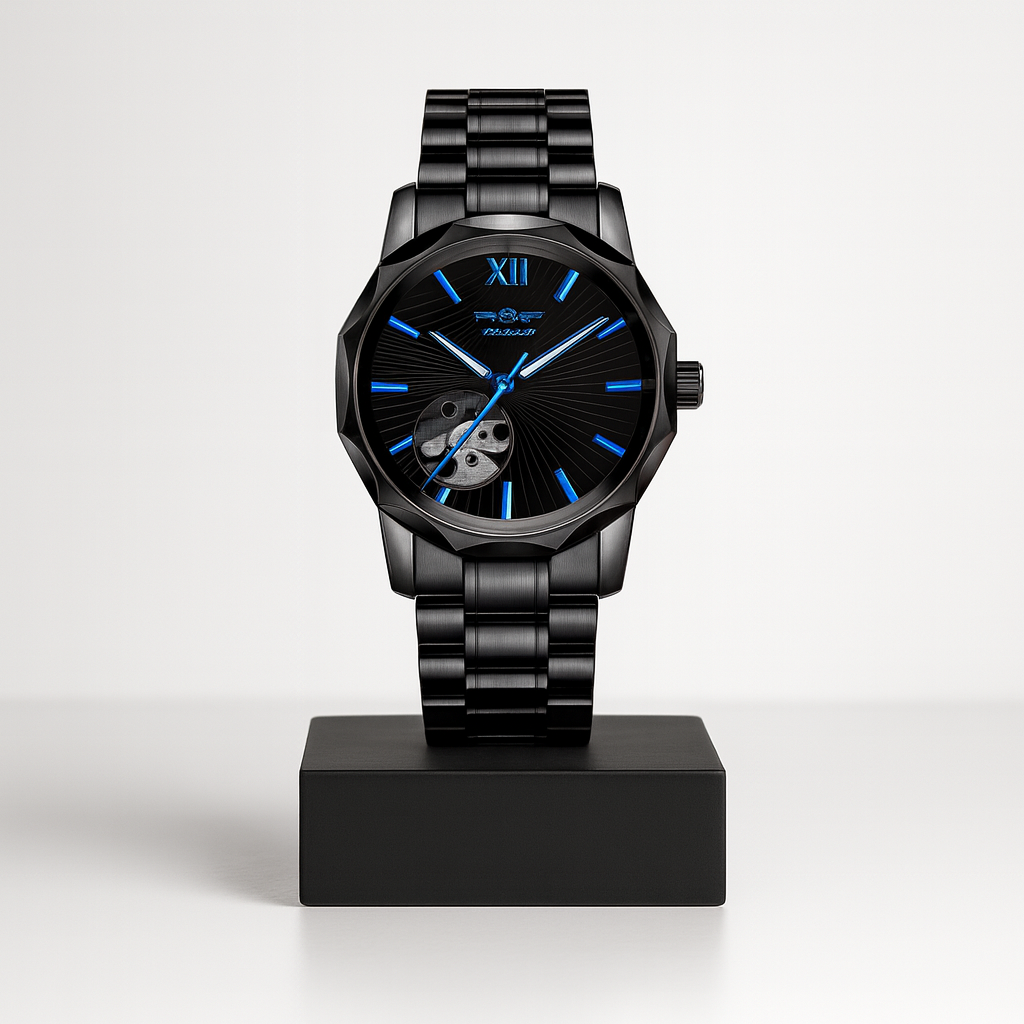 Adrian | Klassisk Skelet Mekanisk Ur | 42mm