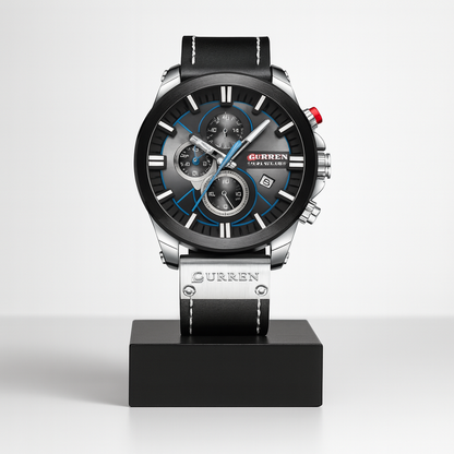 Grayson | Herre Multifunktionelt Selvlysende Quartz Ur | 49mm