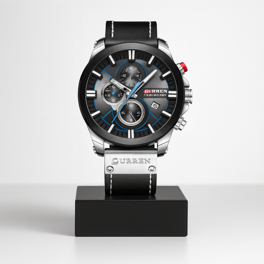 Grayson | Herre Multifunktionelt Selvlysende Quartz Ur | 49mm
