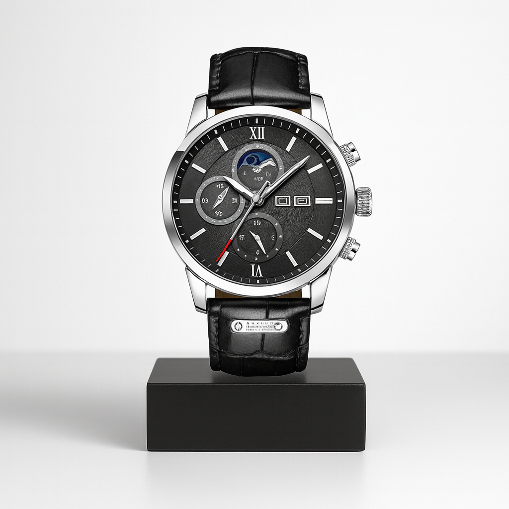 Darian | Sport Chrono Læderur til Mænd | 43mm