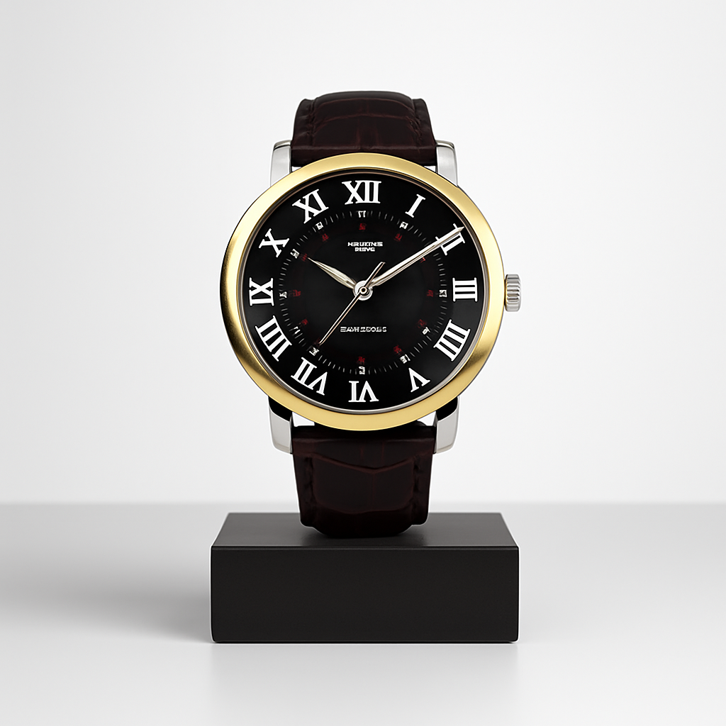 Adrian | Klassisk Mekanisk Ur med Romertal | 45mm