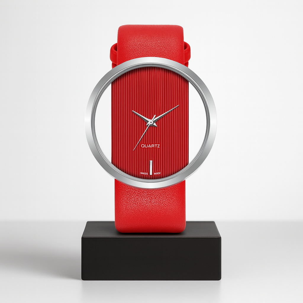 Selina | Dame Transparent Minimalistisk Quartz Ur | 40mm