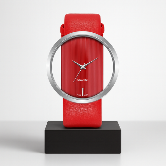 Selina | Dame Transparent Minimalistisk Quartz Ur | 40mm