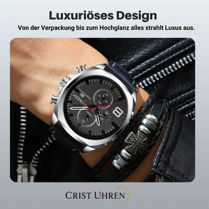 Arden | ChronoEdge Präzisions-Chronograph Herrenuhr | 47 mm