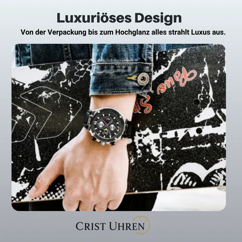 Logan | Apex Chronograph Sportuhr | 45 mm